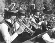 banda musicale (Positivo) di Foto Elisabeth Fuchs-Hauffen, Überlingen/Bodensee,Fuchs-Hauffen, Elisabeth (1968/04/01 - 1968/04/43)