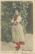 ritratto di donna (Positivo) di Schmidt, Ernst (1885/01/01 - 1904/12/31)