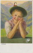 ritratto di donna (Positivo) (1904/01/01 - 1940/12/31)