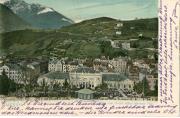 MERAN.  Blick vom Grand Hòtel Meraner Hof