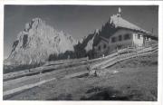 Almhütte Saltaria (Seiseralm) (Positivo) di Bährendt, Leo (1902/01/01 - 1939/12/23)