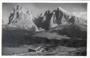 Almhütte Hofer (Seiser Alm) (Positivo) di Bährendt, Leo (1902/01/01 - 1939/12/23)