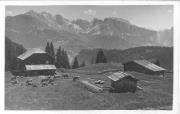 Almhütte Trojer (Seiser Alm) (Positivo) di Bährendt, Leo (1902/01/01 - 1950/12/31)