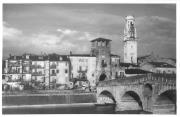 Brücke Verona Ponte della Pietra (Positivo) di Bährendt, Leo (1902/01/01 - 1930/12/31)