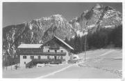 Wintersport, Skispuren im Schnee (Positivo) di Bährendt, Leo (1902/01/01 - 1957/04/43)