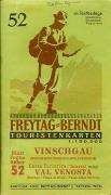 Freytag - Berndt Touristenkarten, Blatt 52, Vinschgau (Meran - Reschenpass - Stilfserjoch) - Textbeilage