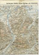 Schliersee Gebiet, Kaiser-Gebirge und Kitzbüheler Alpen