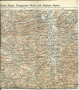 Arlberg, Lechtaler Alpen, Bregenzer Wald und Allgäuer Alpen