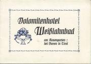 Dolomitenhotel Weißlahnbad am Rosengarten: bei Bozen in Tirol