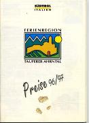 Ferienregion Tauferer Ahrntal Preise 96/97