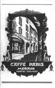 Café Paris einst und heute