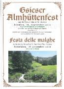 Gsieser Almhüttenfest - Festa delle malghe 2012