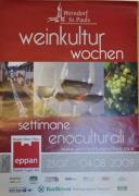 weinkultur wochen - settimane enoculturali 2009