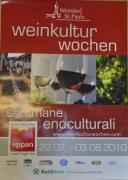 weinkultur wochen - settimane enoculturali 2010