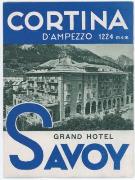 Cortina d'Ampezzo - Grand Hotel Savoy