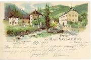Gruss aus Bad Schalders bei Brixen (Tirol)