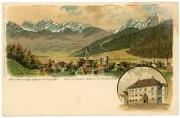 Dorf (Positivo) di Reisch, Franz August Carl Maria,Verlag von J. Flora, Mals (1900/01/01 - 1900/12/31)