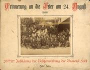 Gruppenbild (Positivo) di Largajoli, Franz (1888/08/24 - 1888/08/24)