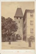 Stadttor und Stadtmauer (Positivo) di Pötzelberger, Silvester (1898/01/01 - 1898/12/31)