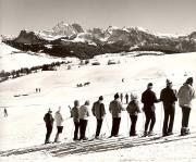 Almhütte Seiser Alm (Positivo) di Foto Fuchs-Hauffen, Überlingen (1960/01/01 - 1989/12/31)