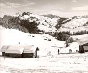 Almhütte Seiser Alm (Positivo) di Foto Fuchs-Hauffen, Überlingen (1960/01/01 - 1989/12/31)