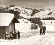 Almhütte Seiser Alm (Positivo) di Foto Fuchs-Hauffen, Überlingen (1960/01/01 - 1989/12/31)