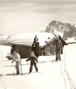 Almhütte Seiser Alm (Positivo) di Foto Fuchs-Hauffen, Überlingen (1960/01/01 - 1989/12/31)