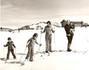 Almhütte Seiser Alm (Positivo) di Foto Fuchs-Hauffen, Überlingen (1960/01/01 - 1989/12/31)