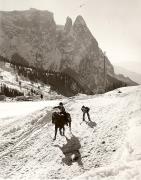 Wettkampf: Skijöring (Positivo) di Foto Fuchs-Hauffen, Überlingen (1960/01/01 - 1989/12/31)