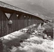 Brücke Algund (Positivo) di Foto Tappeiner, Meran (1950/01/01 - 1969/12/31)