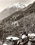 Kirche Tirol Gratsch Pfarrkirche Hl. Petrus (Positivo) di Foto Fuchs-Hauffen, Meran (1950/01/01 - 1969/12/31)