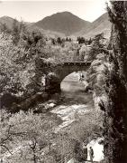 Brücke Meran Römersteg / Steinerner Steg (Positivo) di Foto Fuchs-Hauffen, Überlingen (1950/01/01 - 1969/12/31)