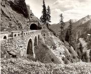 Straße: Timmelsjochstraße (Positivo) di Foto Fuchs-Hauffen, Überlingen (1950/01/01 - 1969/12/31)