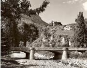 Brücke Lana Gaulschlucht (Positivo) di Foto Fuchs-Hauffen, Überlingen (1950/01/01 - 1969/12/31)