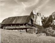 Bauernhof Kastelruth-Seis am Schlern (Positivo) di Foto Fuchs-Hauffen, Überlingen (1950/01/01 - 1969/12/31)