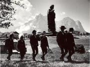 processione (Positivo) di Foto Wenzel Fischer, Garmisch (1950/01/01 - 1969/12/31)