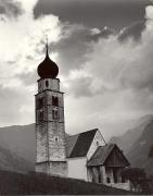 Kirche Kastelruth Seis St. Valentin (Positivo) di Foto Wenzel Fischer, Garmisch (1950/01/01 - 1969/12/31)