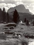 bambino, bambina (Positivo) di Foto Wenzel Fischer, Garmisch (1950/01/01 - 1969/12/31)