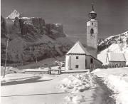 Kirche Corvara Colfuschg Pfarrkirche St. Vigil (Positivo) di Foto Hermann Frass, Bozen (1950/01/01 - 1975/12/31)