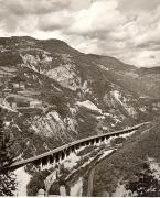 Straße: Brennerautobahn im Eisacktal (Positivo) di Foto Fuchs-Hauffen, Überlingen (1970/01/01 - 1985/12/31)