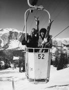 Gondellift St. Leonhard - Hl. Kreuz (Positivo) di Foto Löbl, Bad Tölz/Oberbayern (1955/01/01 - 1965/05/31)