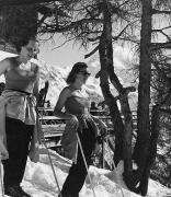 Skifahrer (Positivo) di Foto Hermann Frass, Bozen (1950/01/01 - 1969/12/31)