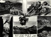 Schutzhütte Puezhütte (Puezgruppe) (Positivo) di Foto H. Planinschek, Stern (1950/01/01 - 1969/12/31)
