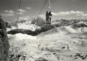 Gondellift Wolkenstein, Sellajochgebiet (Positivo) di Foto Edizioni Ghedina (1950/01/01 - 1963/03/24)