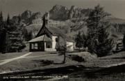Kirche am Karerpass (Positivo) di Foto Edizioni Ghedina (1950/01/01 - 1969/12/31)
