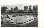 Badegäste in/bei Schwimmbad (Positivo) di Foto Pedrotti, Bozen (1950/01/01 - 1969/12/31)