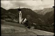 Kirche Kastelruth Seis St. Valentin (Positivo) di Foto Fränzl (1950/01/01 - 1969/12/31)