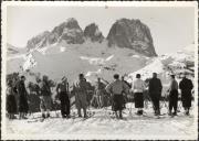 Skifahrer (Positivo) di Foto Enrico Pedrotti, Trient (1925/01/01 - 1955/12/31)