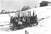 Schlepplift Kastelruth-Seiser Alm (Positivo) di Foto E. Pedrotti, Bozen (1930/01/01 - 1959/12/31)