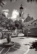 Kirche Toblach Pfarrkirche Hl. Johannes der Täufer (Positivo) di Foto Edizioni Ghedina (1950/01/01 - 1969/12/31)